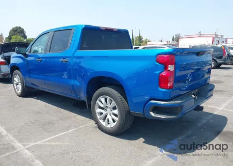 2023 Chevrolet Silverado 1500 2Wd Short Bed Custom z USA, uszkodzony, nr VIN 3GCPABEK2PG172747